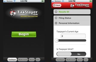 TaxSlayer (iPhone, iPad, Android)