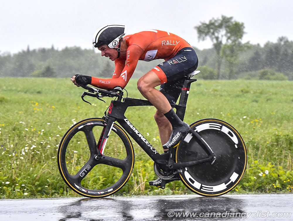 Matteo Dal-Cin (Rally Cycling) 3rd on stage