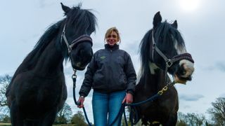 Philippa Sage at her equine centre
