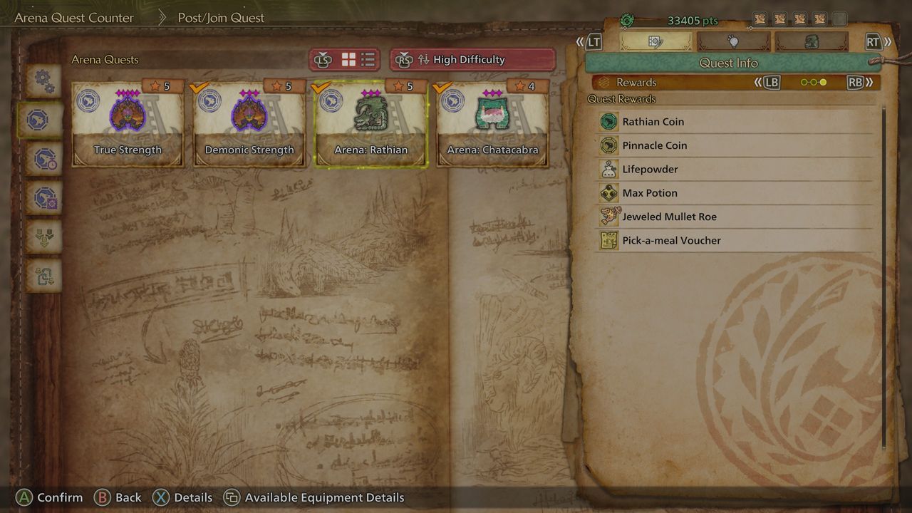 Monster Hunter Wilds Clerk Vambraces - Arena Quests