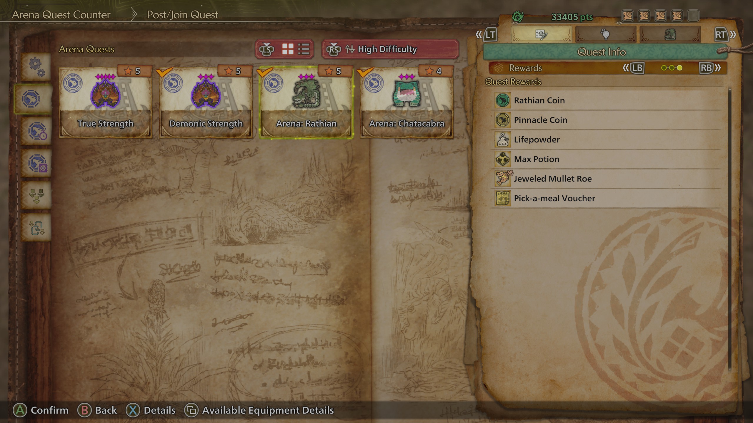 Monster Hunter Wilds Clerk Vambraces - Arena Quests
