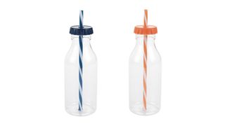 Bottle With Straw Assorted GBP 3.50