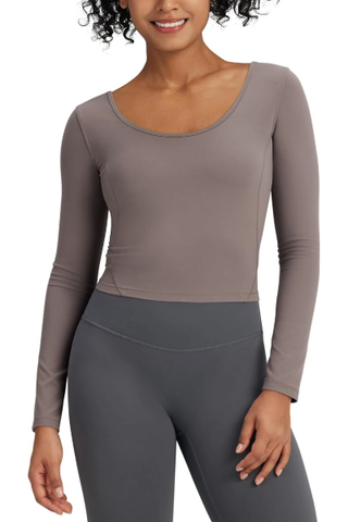 G4Free Barefeel Active Long Sleeve Workout Top