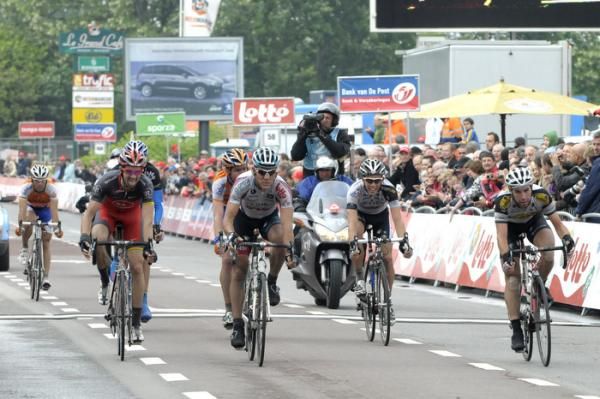 Philippe Gilbert (Omega Pharma-Lotto) came home in third