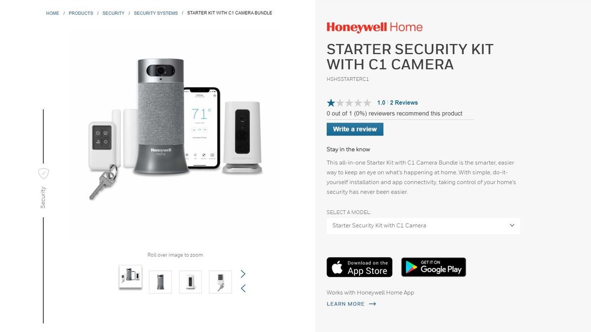 Honeywell Home Security Systems Review Techradar 0861