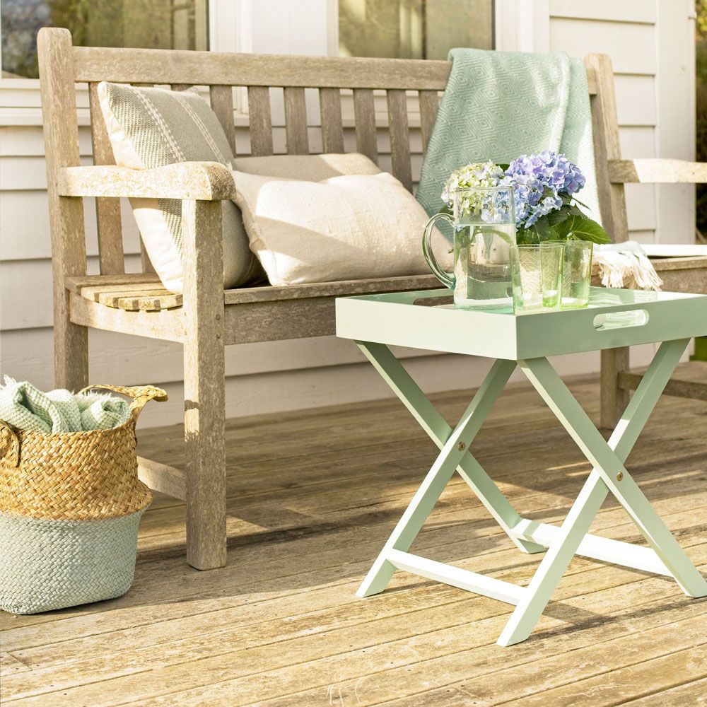 Social media is raving about this genius painting decking hack Ideal Home