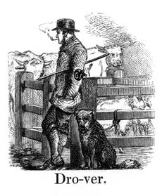 So much a part of life were drovers that they were included in 19th-century vocabularies. Credit: Bridgeman