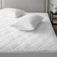 Luxury cotton rich quilted waterproof Mattress Protector: £65 King Size at The White Company&nbsp;