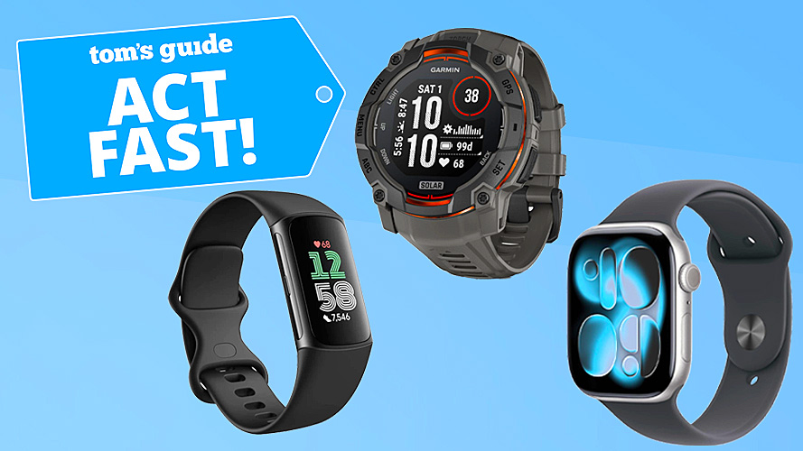 Black Friday smartwatch deals on Fitbit Charge 6, Garmin Instinct 3, and Apple Watch 11