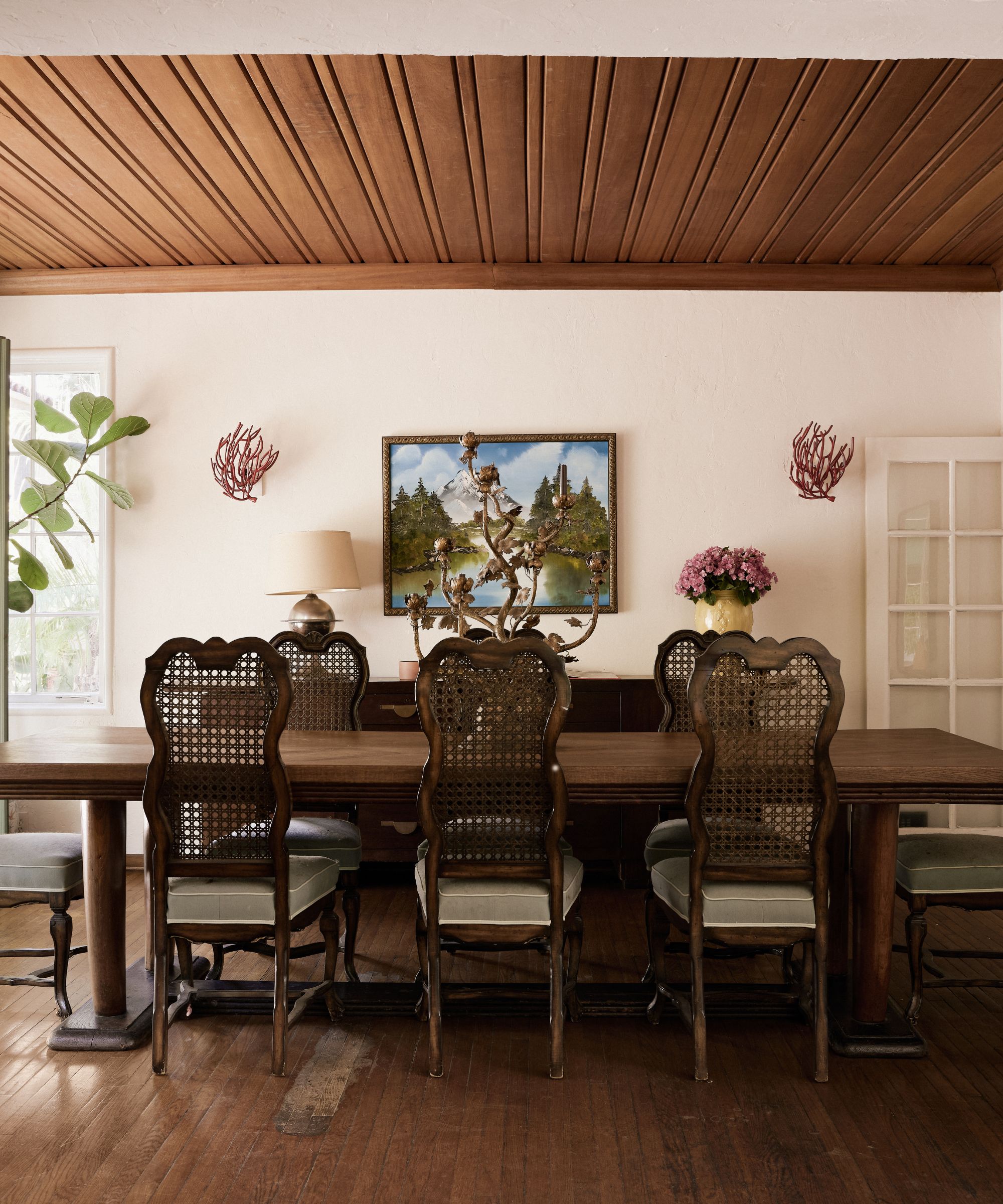 Gia Coppola's dining room
