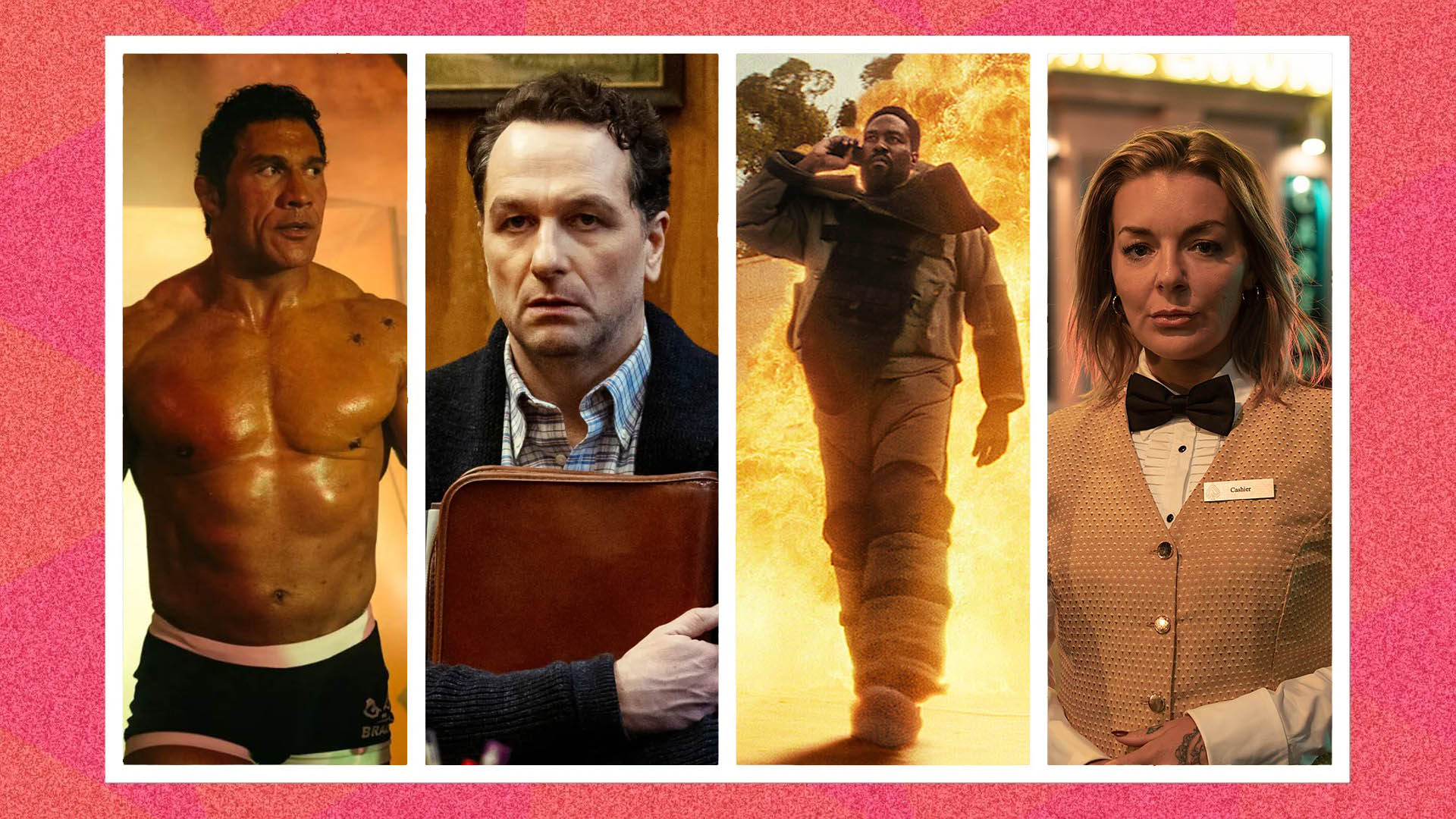Four TV show screengrabs.