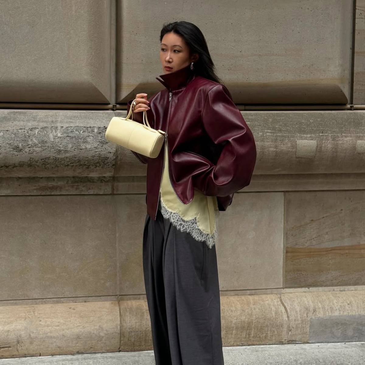 How to wear satin tops 