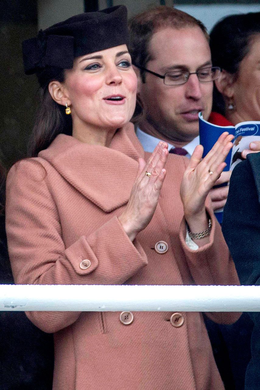 Kate Middleton at the Cheltenham Festival in 2012