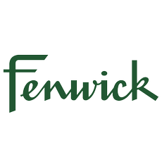 Green Fenwick shopping bags