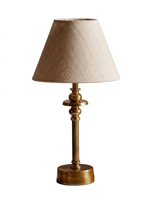 Phileas Rechargeable Table Lamp in Antique Brass