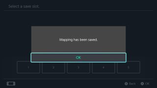 How to save custom mapping step eight: Select OK