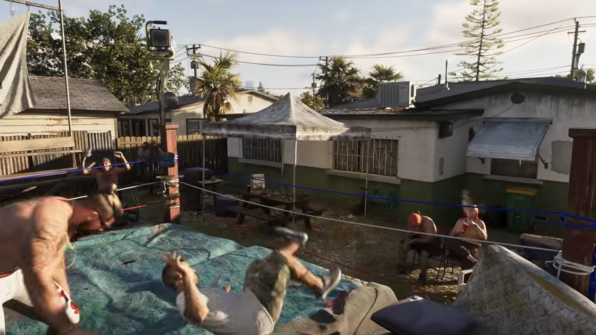 Jason wrestling in GTA 6