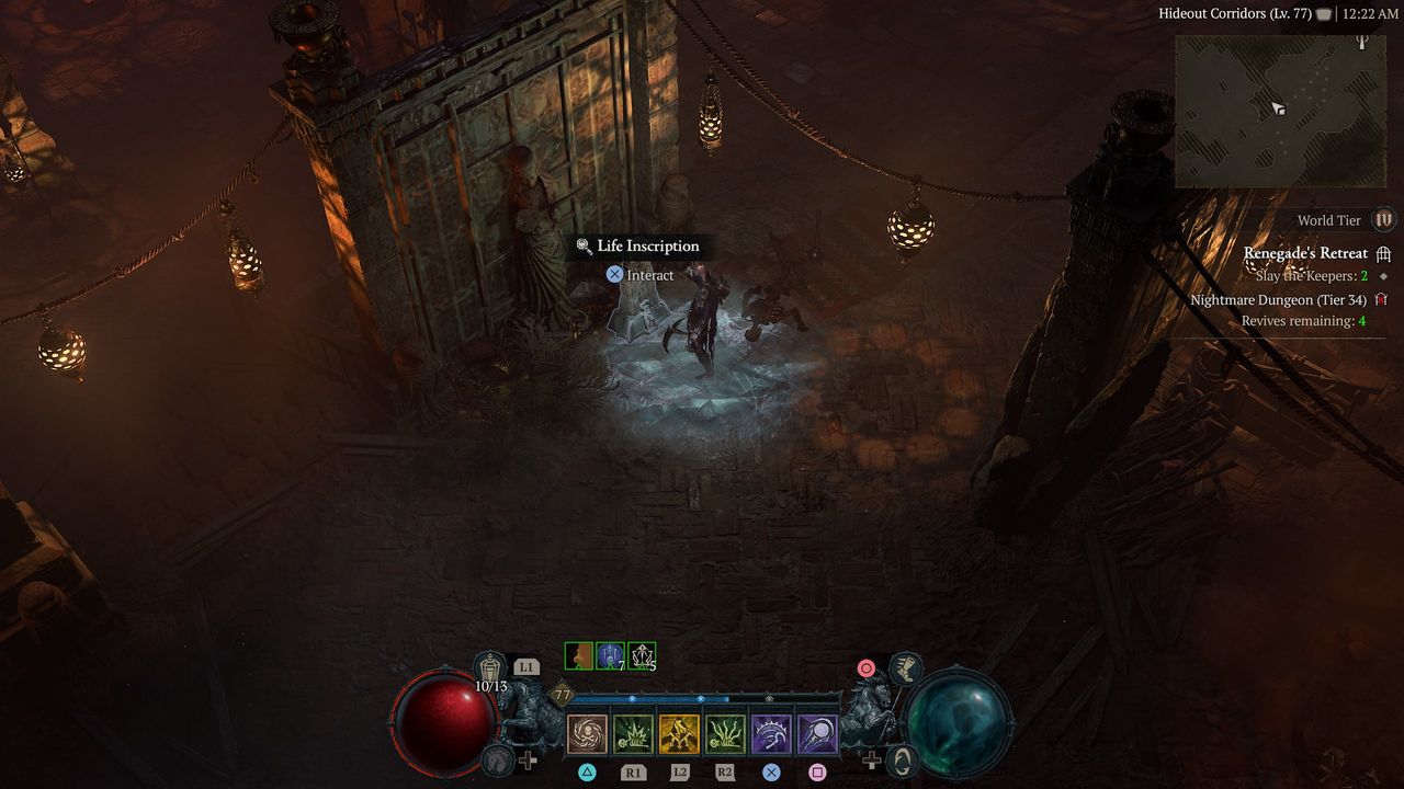 Diablo 4 Mutterlock Chest - Life Inscription