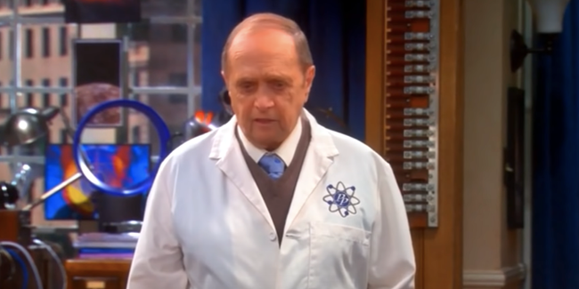 How The Big Bang Theory Landed Bob Newhart As Professor Proton ...