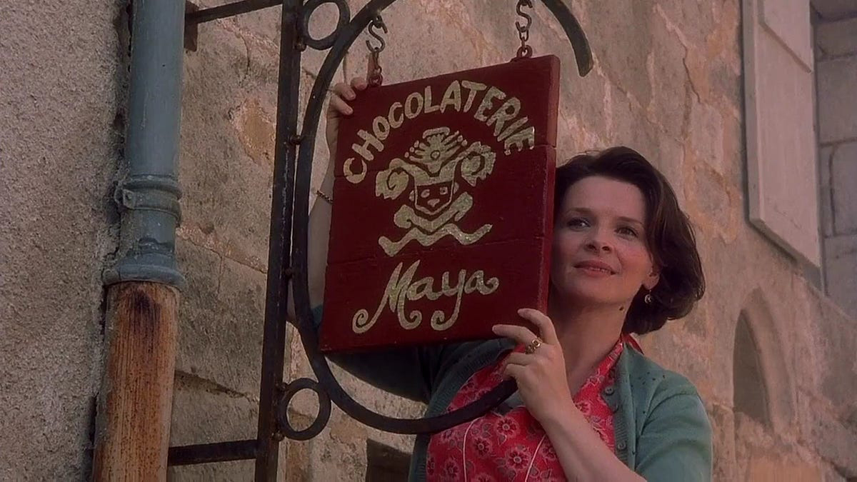 The French food romance Chocolat