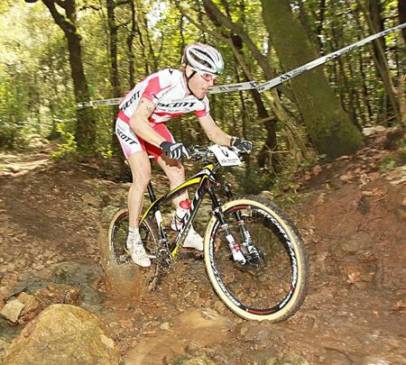 Florian Vogel was among the day's top contenders.