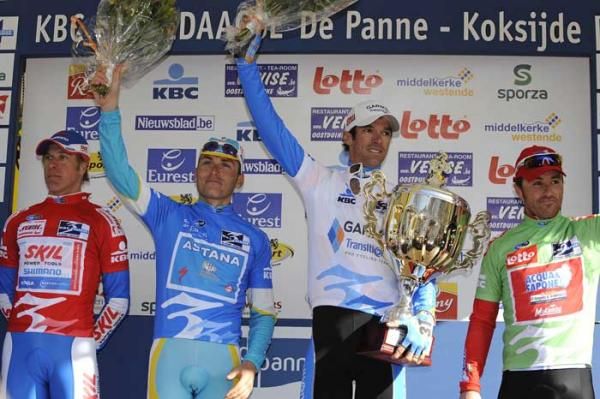 The podium