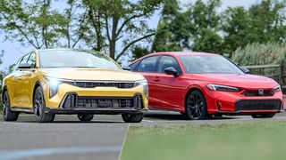 Kia K4 Hatchback vs Honda Civic Hatchback.