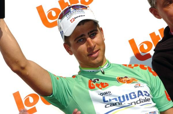 Peter Sagan (Liquigas-Cannondale) also leads the points classification.