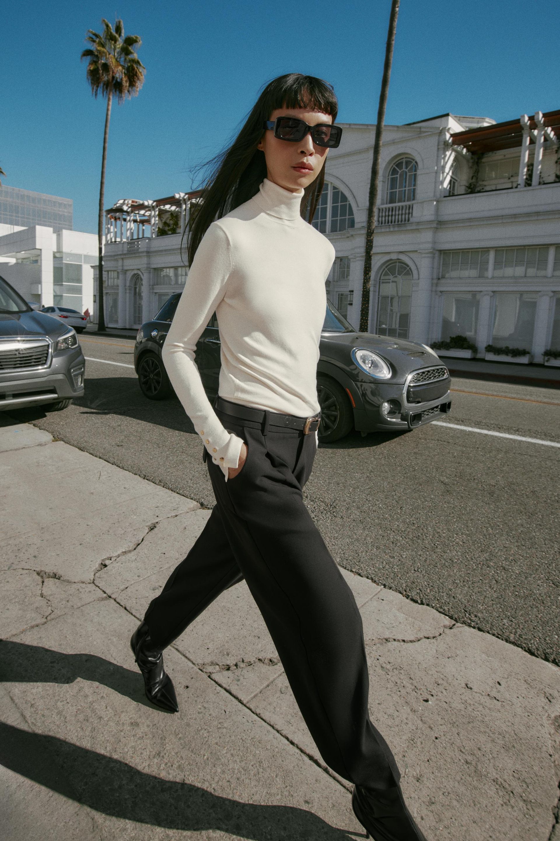 Basic Plain Knit Jumper