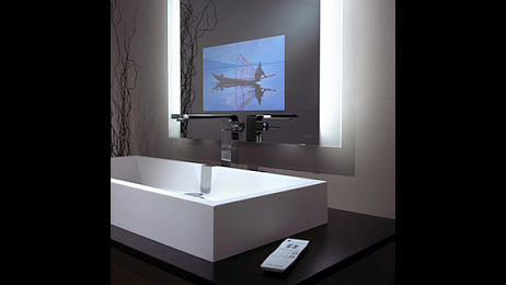 Séura Exhibits Indoor Waterproof Displays and Lighted Mirrors at InfoComm