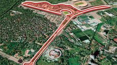 An artist’s impression of what the F1 Vietnam Grand Prix street circuit will look like