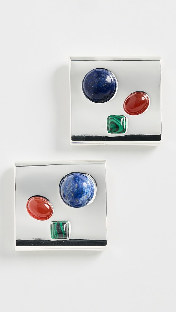 Ruffino Earrings - Silver