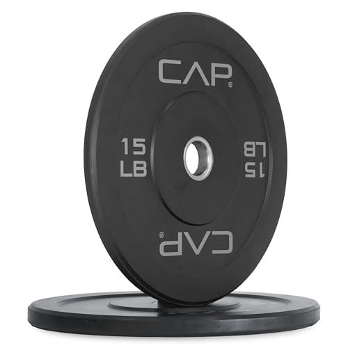 Economy 15 Lb Pair Olympic Bumper Plates