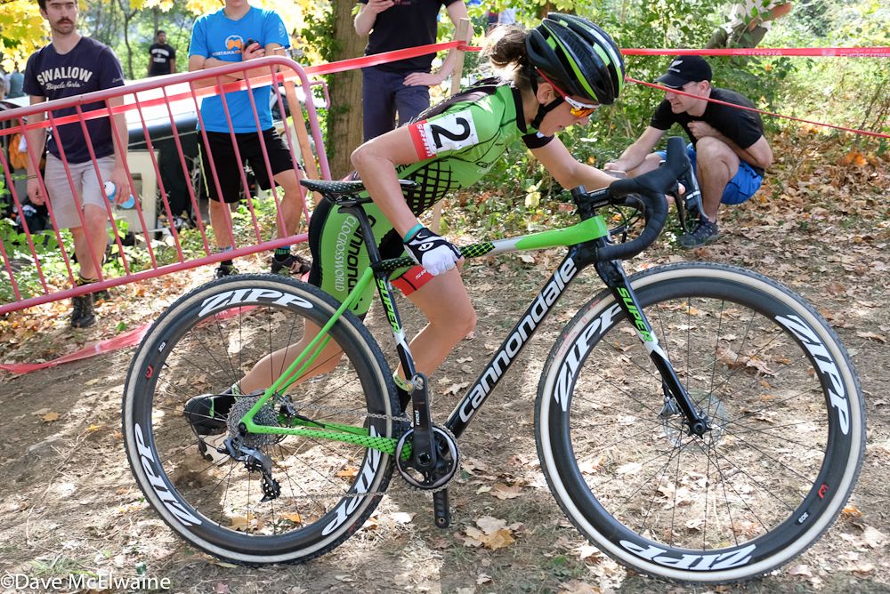 Kaitie Antonneau (Cannondale) was expected to compete for the win but had to settle for 12th place today.