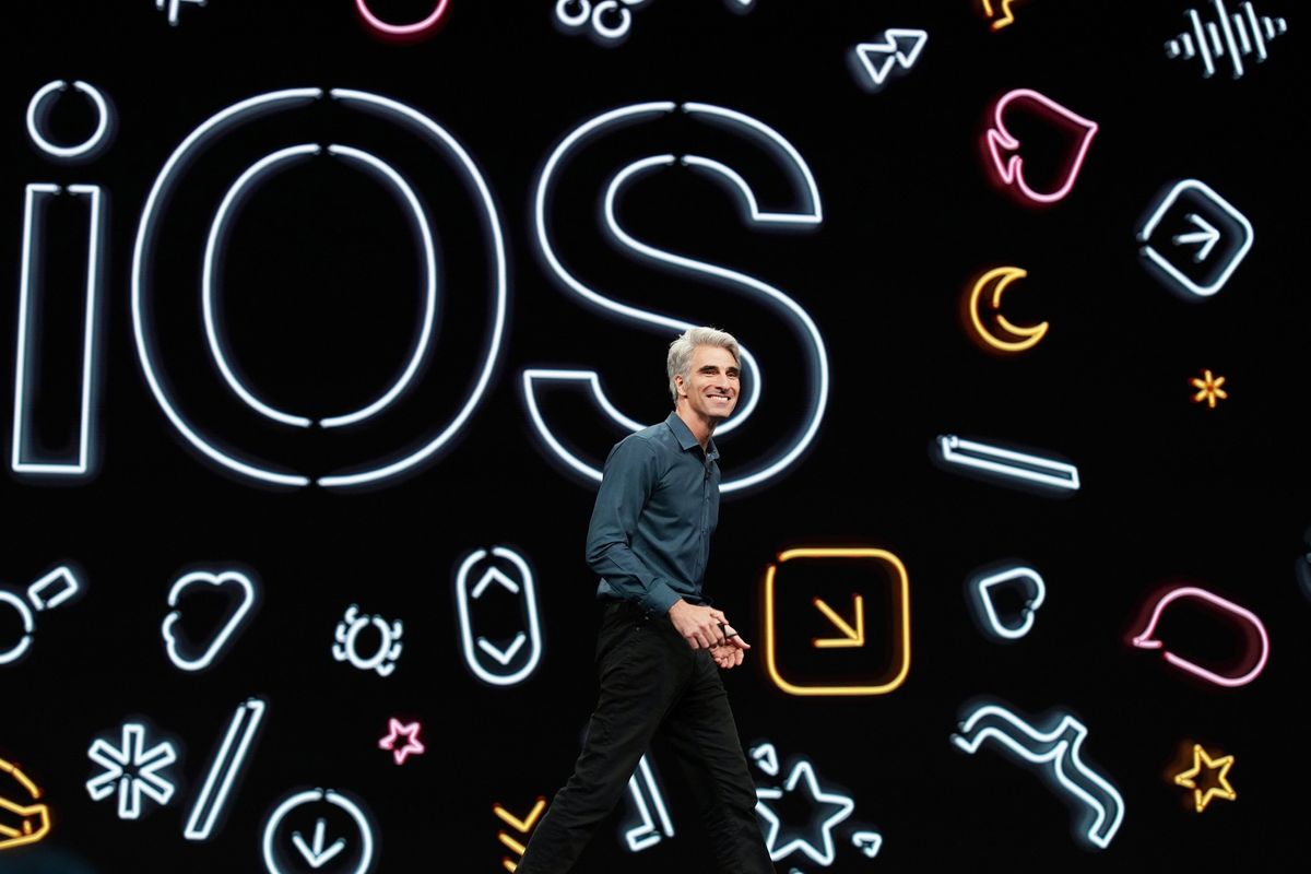 Craig Federighi at WWDC 2019