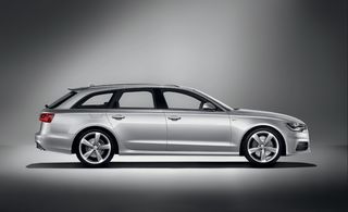 Audi a6 avant side view