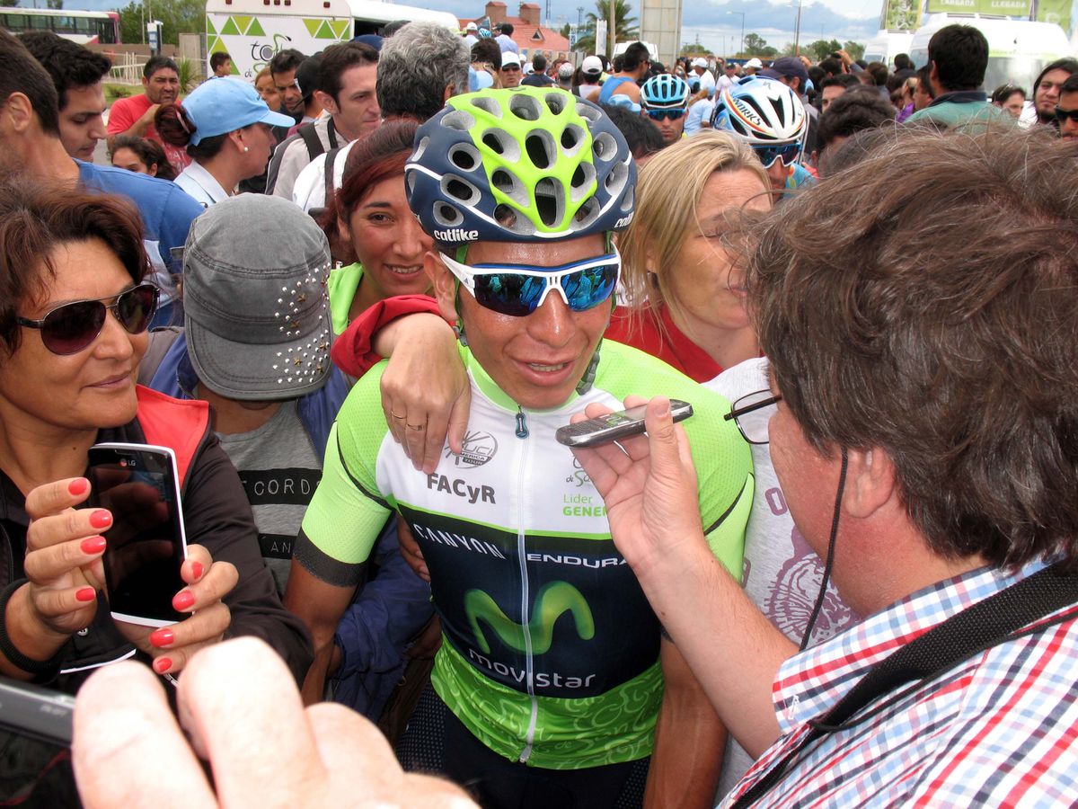 Dayer Quintana at the 2017 Vuelta a San Juan