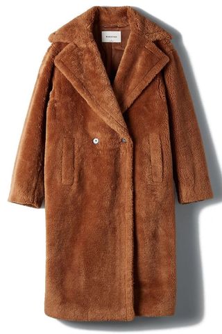 long wool teddy coat