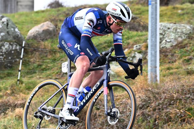 Remi Cavagna, il vincitore della prima tappa della Settimana Internazionale Coppi e Bartali (foto Bruno Bade/Getty Images)