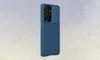 Imluckies Case with Camera Cover for Samsung Galaxy S21 Ultra