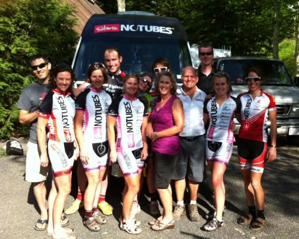 Thanks for a great weekend, Team NoTubes! :-)