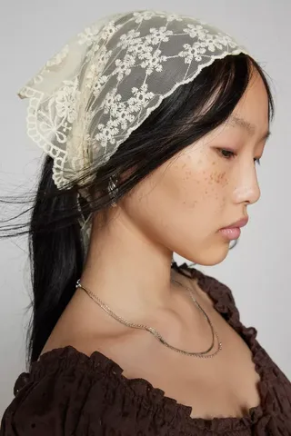 Out From Under Lace Headscarf