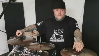 Extreme metal drummer, Nick Barker