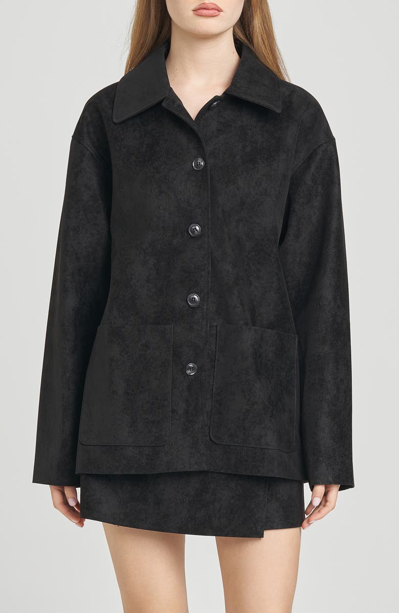 Rita Faux Suede Jacket