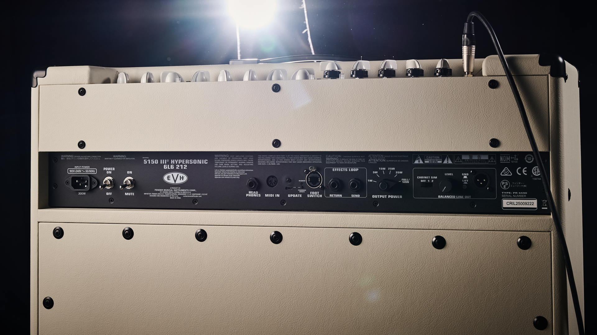 EVH 5150 III Hypersonic 6L6 2x12