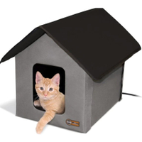 K&amp;H Pet Products Outdoor Heated Kitty House Cat Shelter | Was $150.99