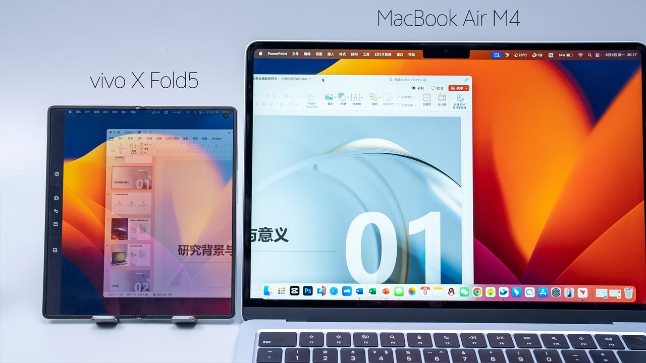 Apple services on Vivo X Fold 5