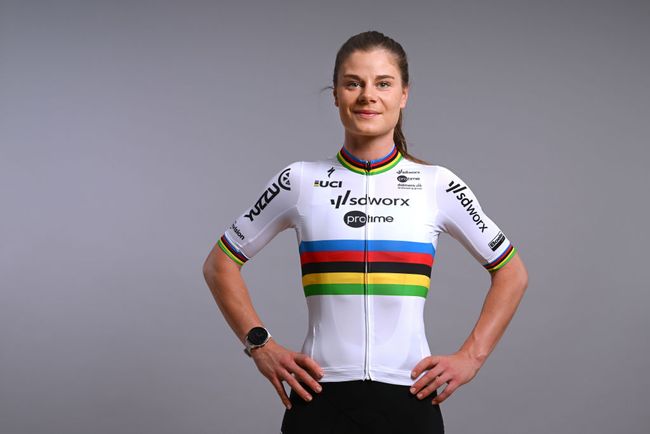 World champion Lotte Kopecky aims high in 2024 with Paris-Roubaix ...