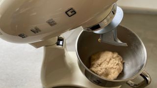 Bread dough from the Smeg Stand Mixer]