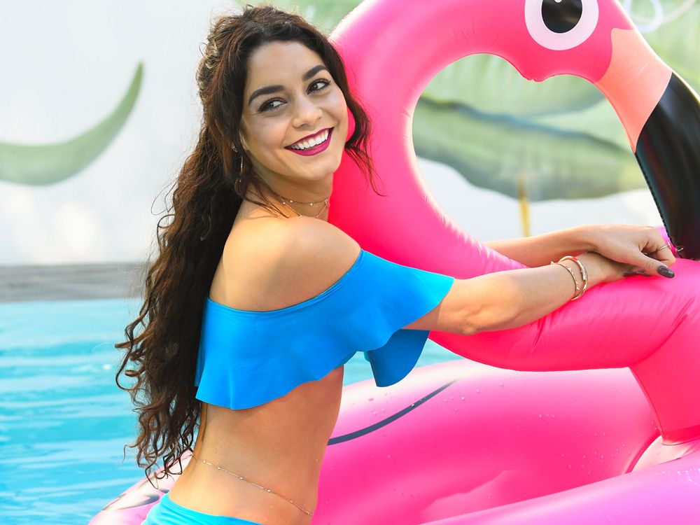 Vanessa Hudgens pool party